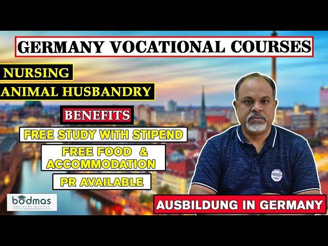 Free education with job In Germany | Vocational Training (Ausbildung) in Germany