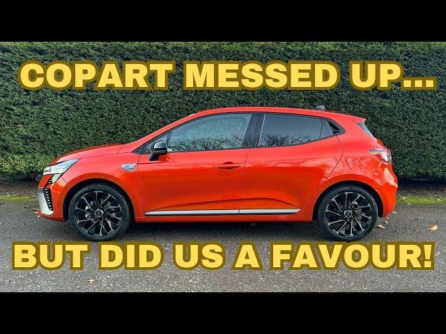 WINNER WINNER 2024 BARGAIN SALVAGE CLIO WE STOLE FROM COPART PT4