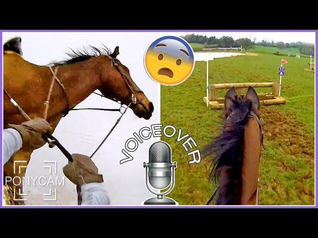 That time I fell off XC TWICE! | GoPro Voiceover