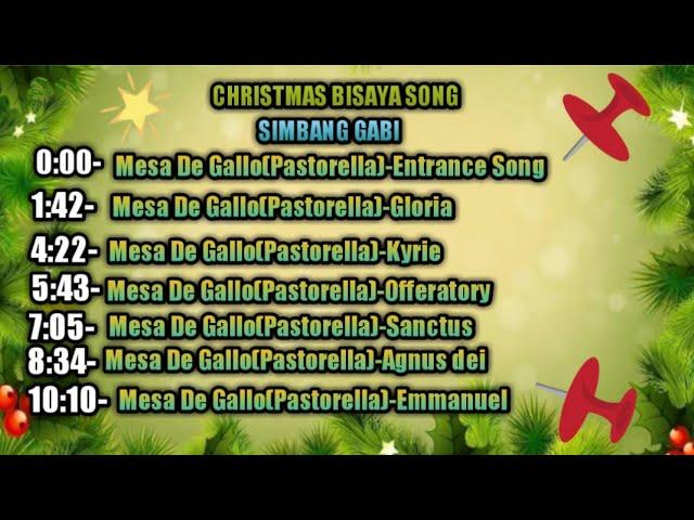 Mesa De Gallo Song(Bisaya) Pastorella|Christmas Song