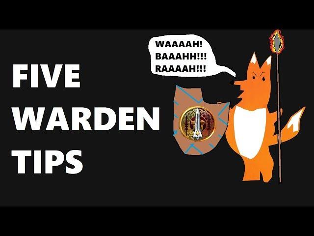 Lotro: Five Red Warden Tips