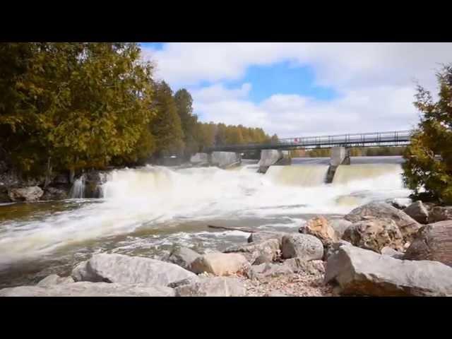 McGowan Falls - Durham Conservation Park - Grey County, Ontario