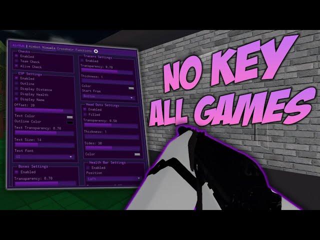 FREE Roblox Universal Aimbot Script - Phantom Forces, Arsenal, KAT, Paintball & MORE Pastebin No Key