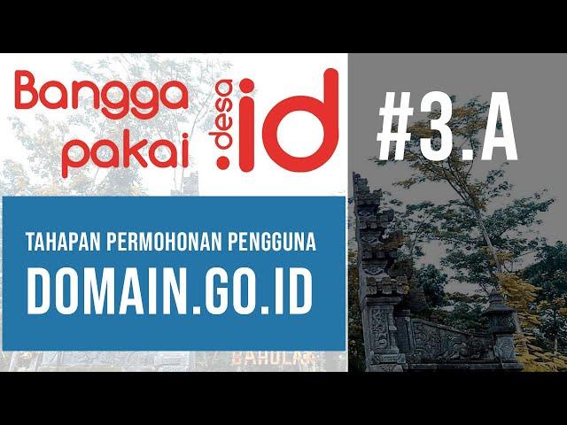 Panduan cara pendaftaran pengguna domain desa.id secara mandiri