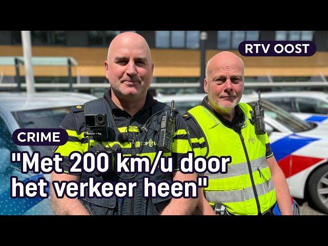 De 'snelwegpolitie': jagen op criminelen vanuit de auto | Oost