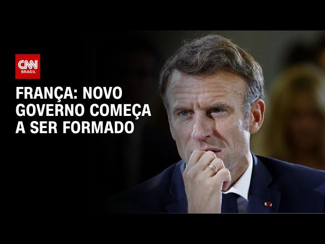 França: novo governo começa a ser formado | CNN NOVO DIA