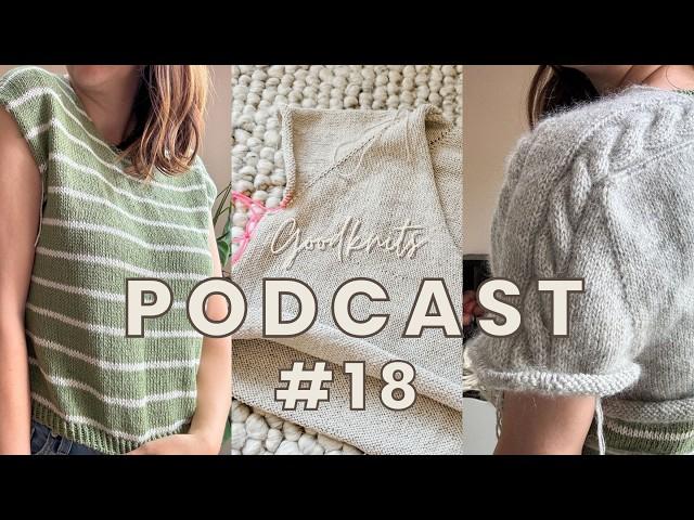 New speedy DK project: Farnham Tee + Braidy Loop Cardi, Cumulus Tee  // Goodknits Podcast 18