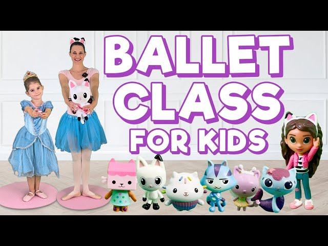 Ballet For Kids | Gabby's Dollhouse (Ages 2-6) Toddler Ballet 🩰