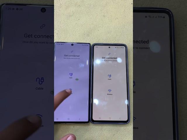 Transfer data android to android
