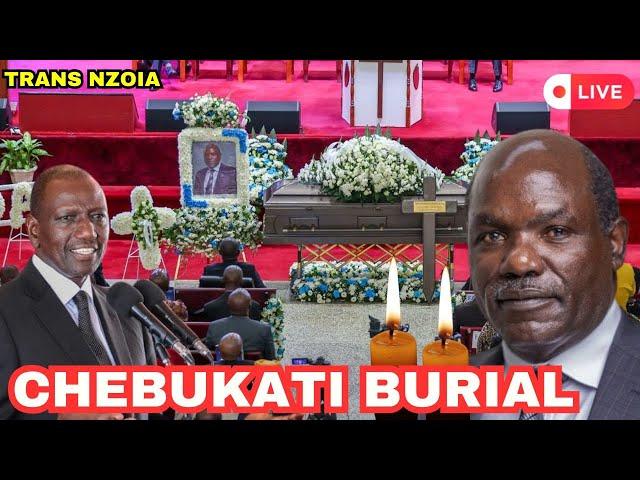 LIVE: Wafula Chebukati burial Ceremony! Former IEBC Chair Chebukati laid to rest in Trans Nzoia!