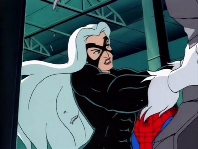 Female Muscle clip 122 - Spider-Man The Animated Series