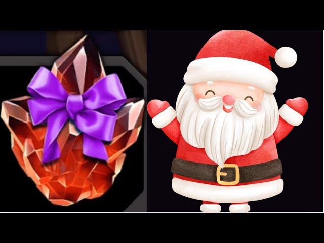 CHRISTMAS BRINGS MY BEST GIFTING CRYSTAL LUCK