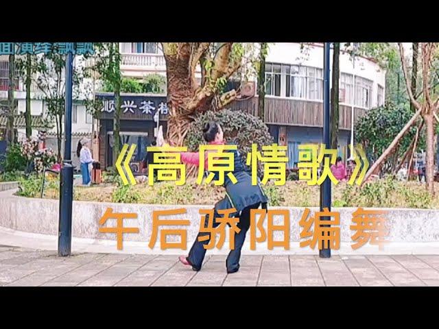 《高原情歌》午后骄阳编舞，背面飘飘，零基础易学。