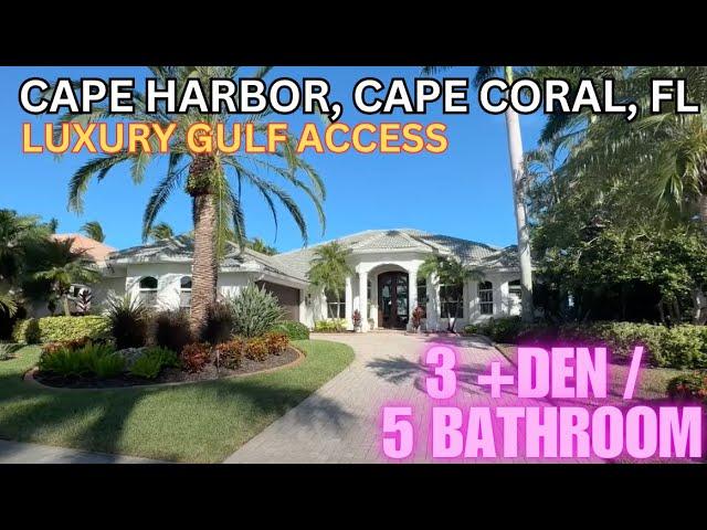 GULF ACCESS SHOWCASE HOME | CAPE CORAL, FL (#165)