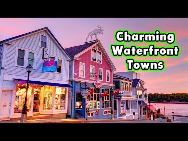 10 Quiet and Charming Waterfront Towns In The USA