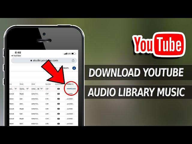 How To Download Youtube Audio Library Music in iPhone
