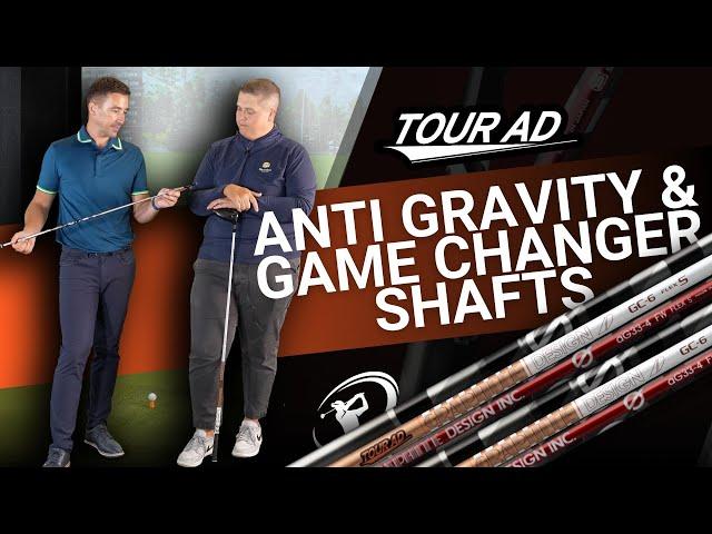 GRAPHITE DESIGN ANTI-GRAVITY & “GAME CHANGER” DRIVER SHAFTS