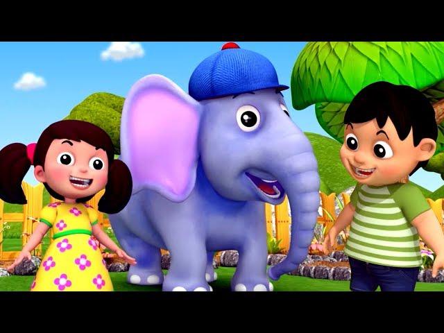 Hathi Raja Kahan Chale | Hindi Rhymes | हाथी राजा कहाँ चले | Hindi Nursery Rhymes | Baby Songs Hindi