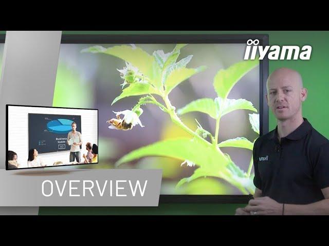 Main Features and Applications - iiyama 68 series/03 series large touch display