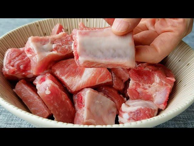 Remember not to blanch the ribs directly
