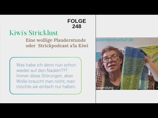 kiwi's Stricklust  # 248  - was gibt es neues????