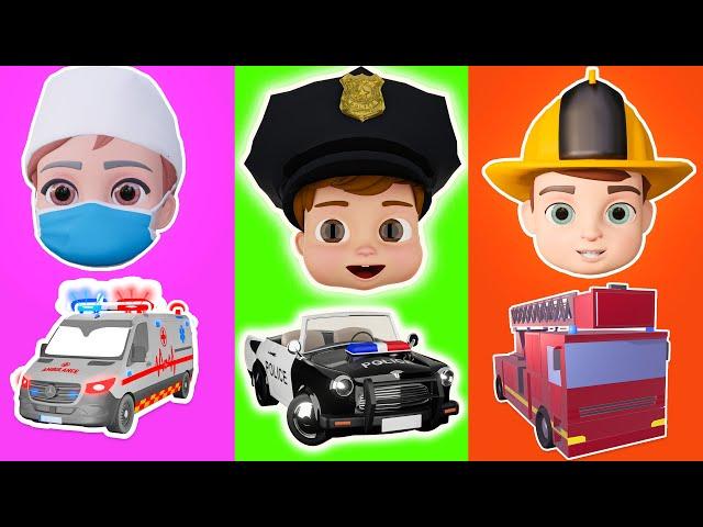 911 Rescue team | Nursery Rhymes and Kids songs