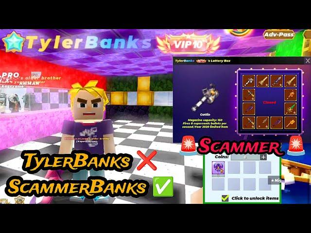 Lottery Scam ScammerBanks #bmgo #skyblock #blockmango #gaming #gameplay #games