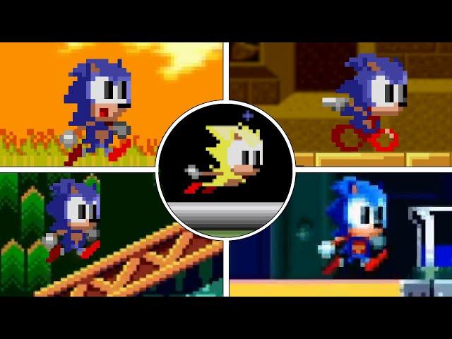 Evolution Of Chibi Sonic