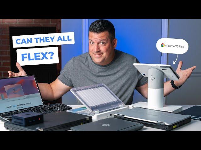 Can They All Flex? Running ChromeOS Flex On All Sorts Of Hardware