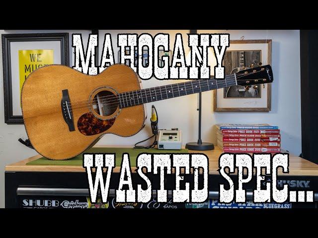 Is mahogany a waste of money on a boutique guitar? Reviewing the Boucher SG-41-GM