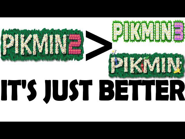 Pikmin 2 is just better...