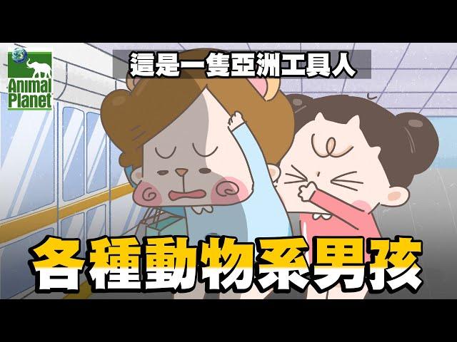 【啾啾妹】各種動物系男孩！這次是真的不是愚人節影片了｜愛情｜感情｜戀愛｜兩性｜分享｜插畫｜