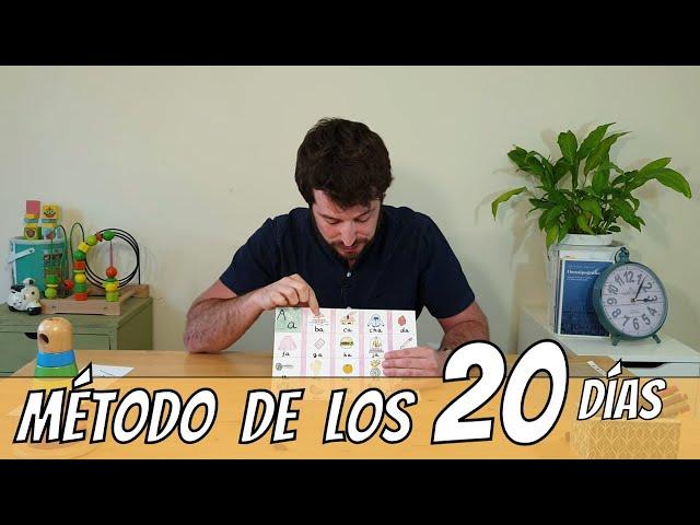 Método De Los 20 Días Para Leer Y Escribir  Cómo Enseñar a Leer a tu Niño de 4,5,6 años | Parte 1