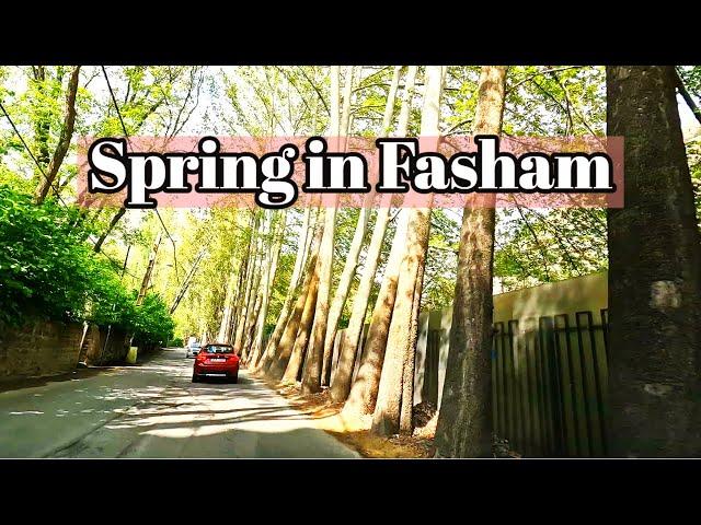 The most beautiful villages of Tehran - Spring in Fasham - Tehran province 4K فشم در بهار