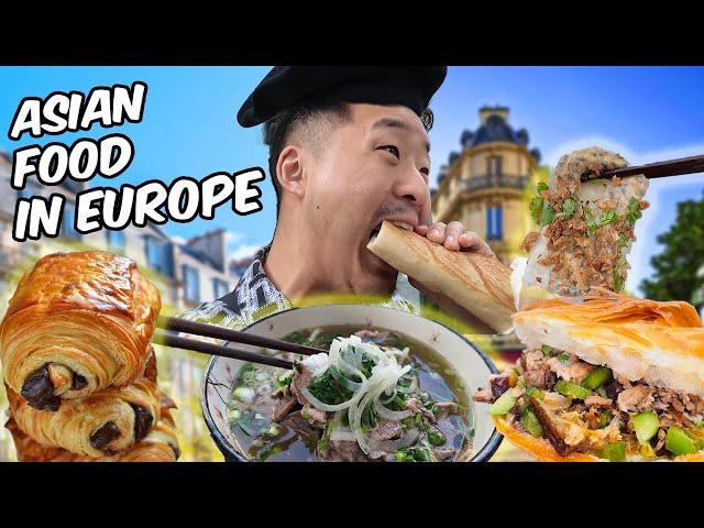 Is Asian Food In FRANCE & ITALY Good? (1 Hour Tour)