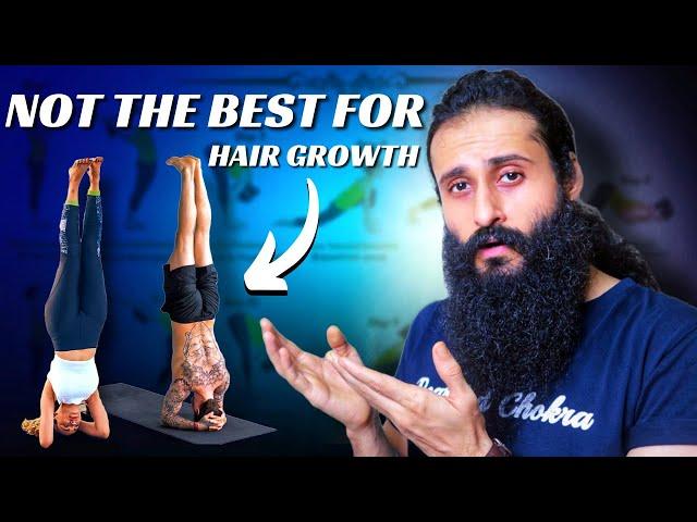 Shirshasana Is Not The Best For Hair Growth - Do This Instead | Bearded Chokra