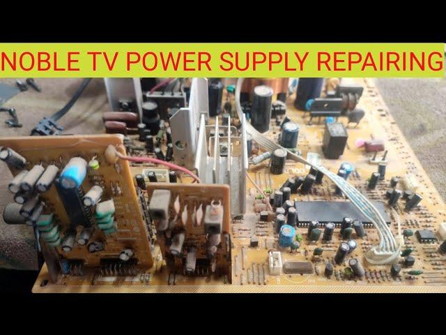 CRT Noble TV power supply repairing Urdu Hindi Altaf Electronics