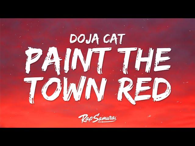 Doja Cat - Paint The Town Red (Lyrics)