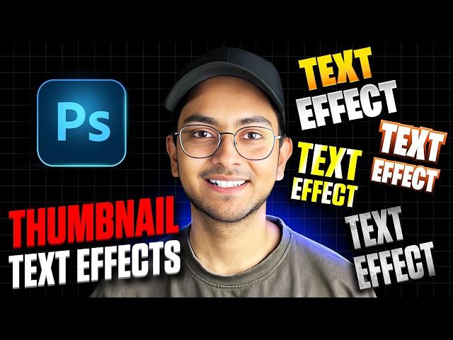 How to Make Viral Thumbnail Text Effects in Photoshop