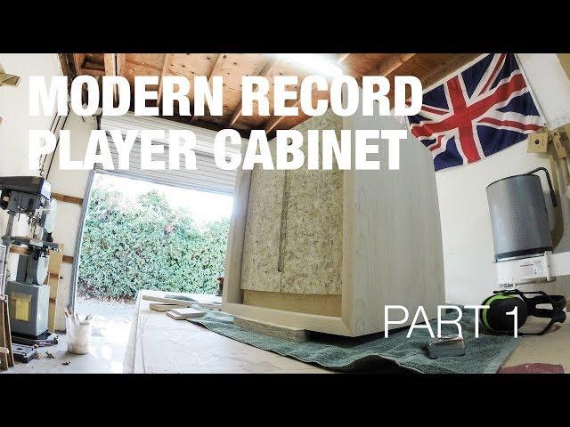 Building a MODERN Record Player Cabinet - Part 1 - Shaun Boyd Made This