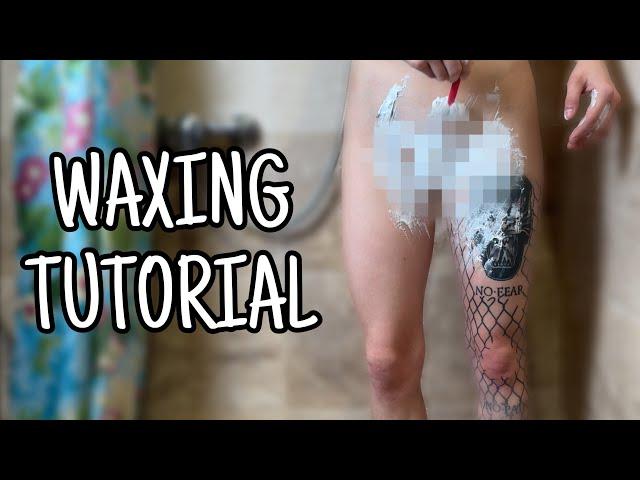 [4K] Vagina Waxing Tutorial | Bikini Area Waxing