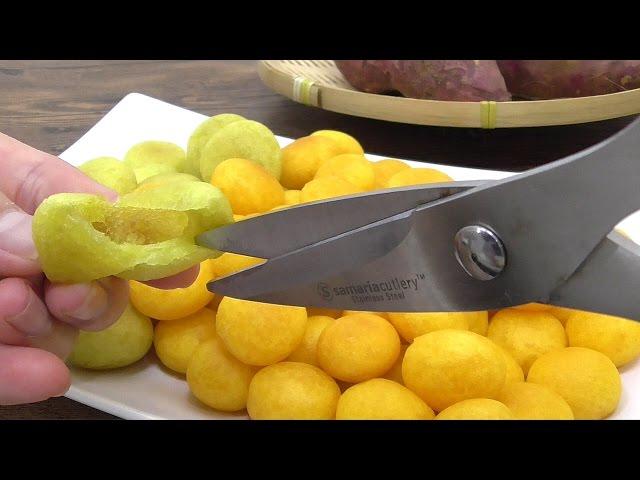 Taiwan Popular Sweet Potato Ball | MyKitchen101en