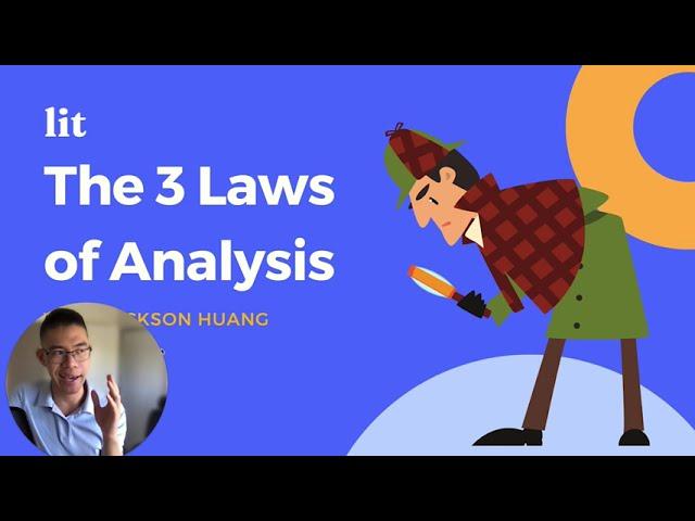 The 3 Laws of Literary Analysis | LitLearn