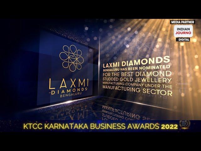 Laxmi Diamonds has been nominated for Best Diamond Studded Gold Jewellery manufacturing company