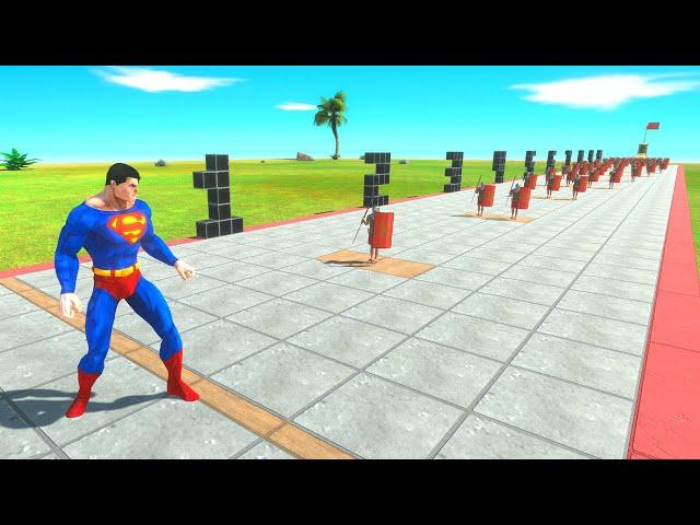 Superheroes Romanus Test - Animal Revolt Battle Simulator