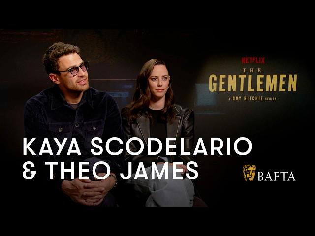 Kaya Scodelario and Theo James on the heightened world of Guy Ritchie's The Gentlemen | BAFTA