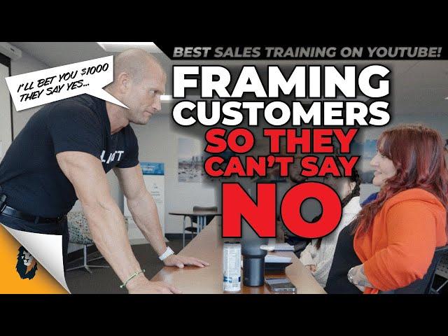 Sales Training // Framing Customers So They Can't Say NO // Andy Elliott