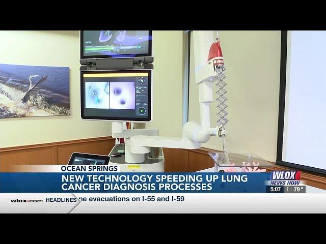 New technology at Singing River Health System’s Ocean Springs Hospital speeding up lung cancer di...