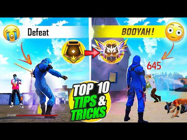 TOP 5 TIPS AND TRICKSTO BECOME PRO PLAYER IN FREE FIRE MAX || FIREEYES GAMING