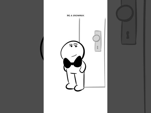 Do You Want To Build A Snowman?  (Animation Meme) #shorts